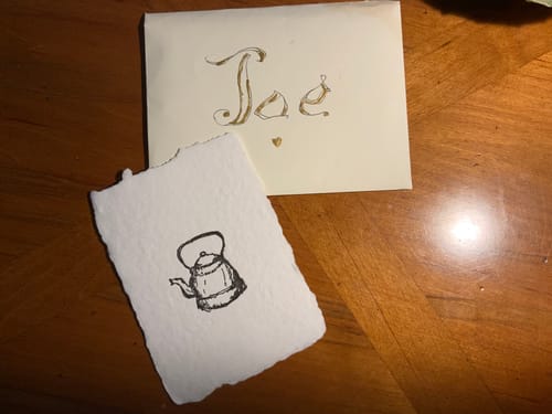 Customer photo review of free gift with first order