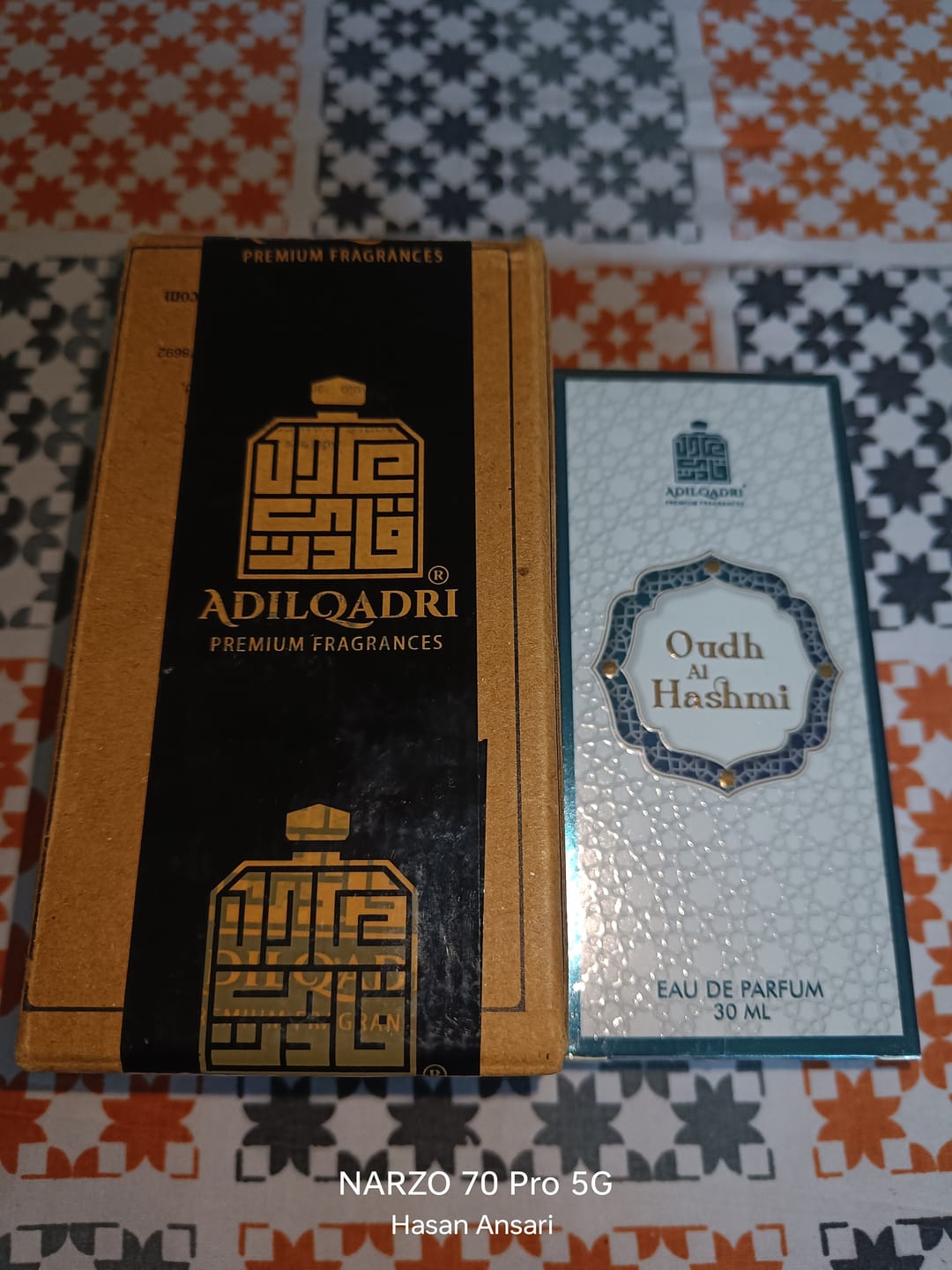 Customer photo review of Oudh Al Hashmi Perfume Spray