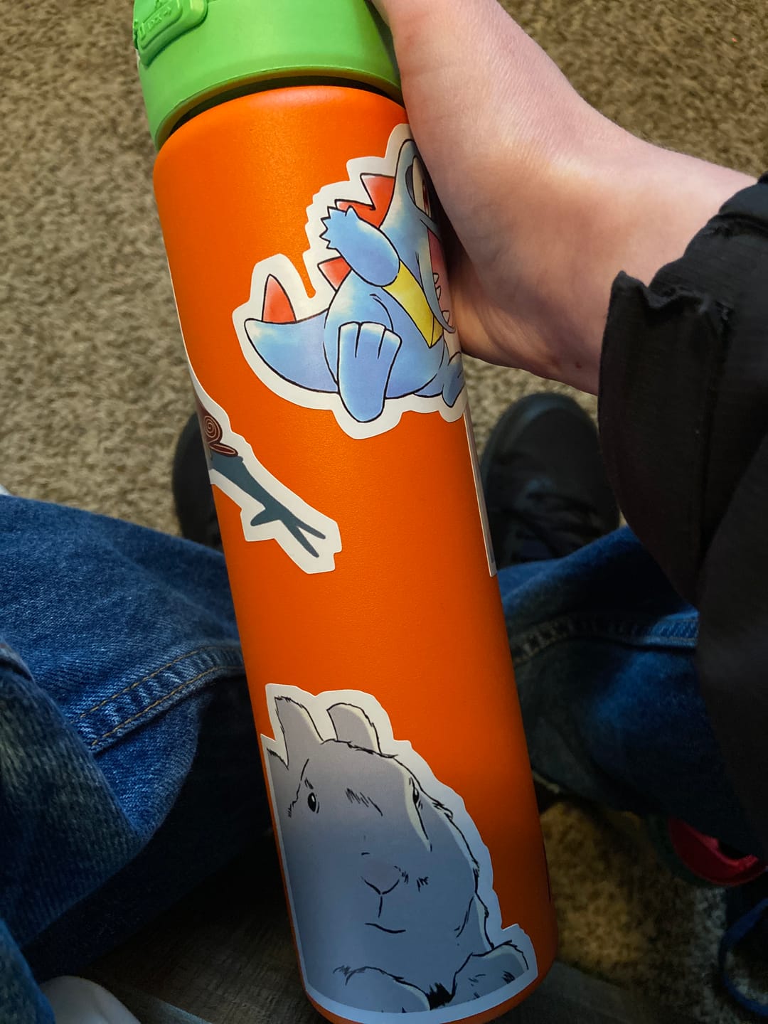 Customer photo review of SUMMIT STAINLESS STEEL THERMO BOTTLE - STRAW CAP 25oz