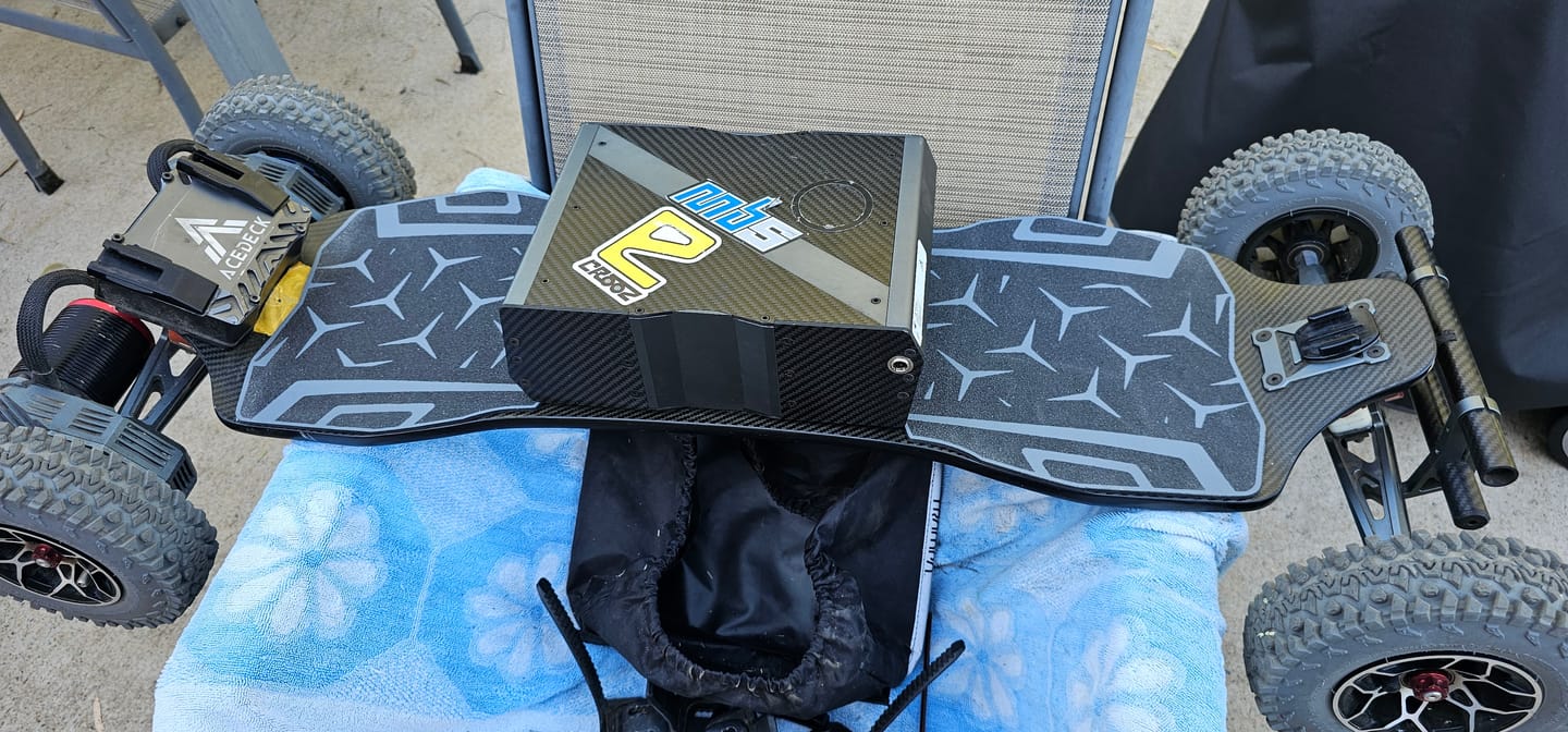 Customer photo review of Acedeck® Grip Tape - Nyx Z1, Ares X1, Ares X3, Nomad N1, Nomad N3, Stella S1, Stella S3, Stella Mini
