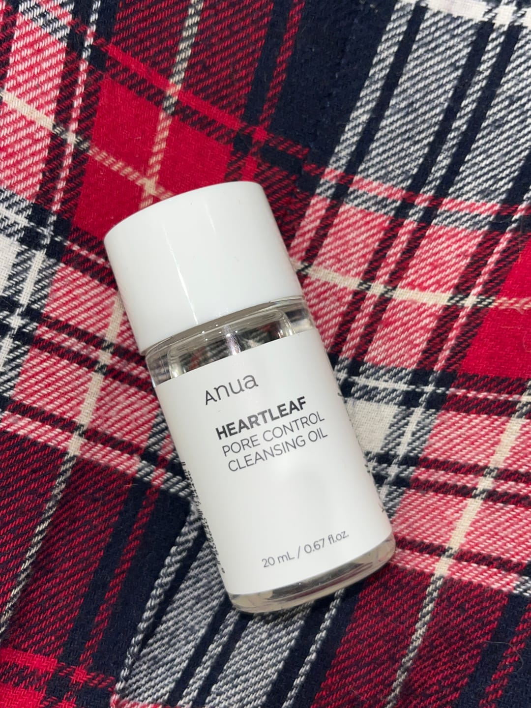 Customer photo review of Hidrofīlā eļļa dziļai poru attīrīšanai Anua Heartleaf Pore Control Cleansing Oil