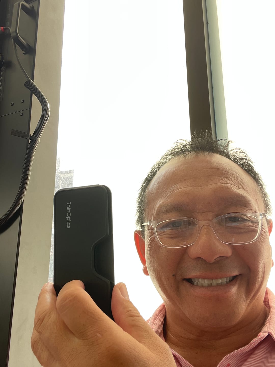 Customer photo review of Readers + Black MagSafe® Universal Pod