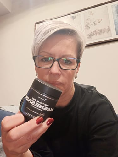 Zákaznická recenze s fotkou produktu Sleep Magnesium