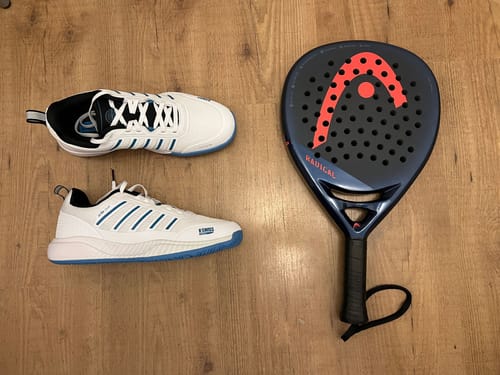 undefined review of K-Swiss Ultra Court White/Black/Blue image 1 out of 1