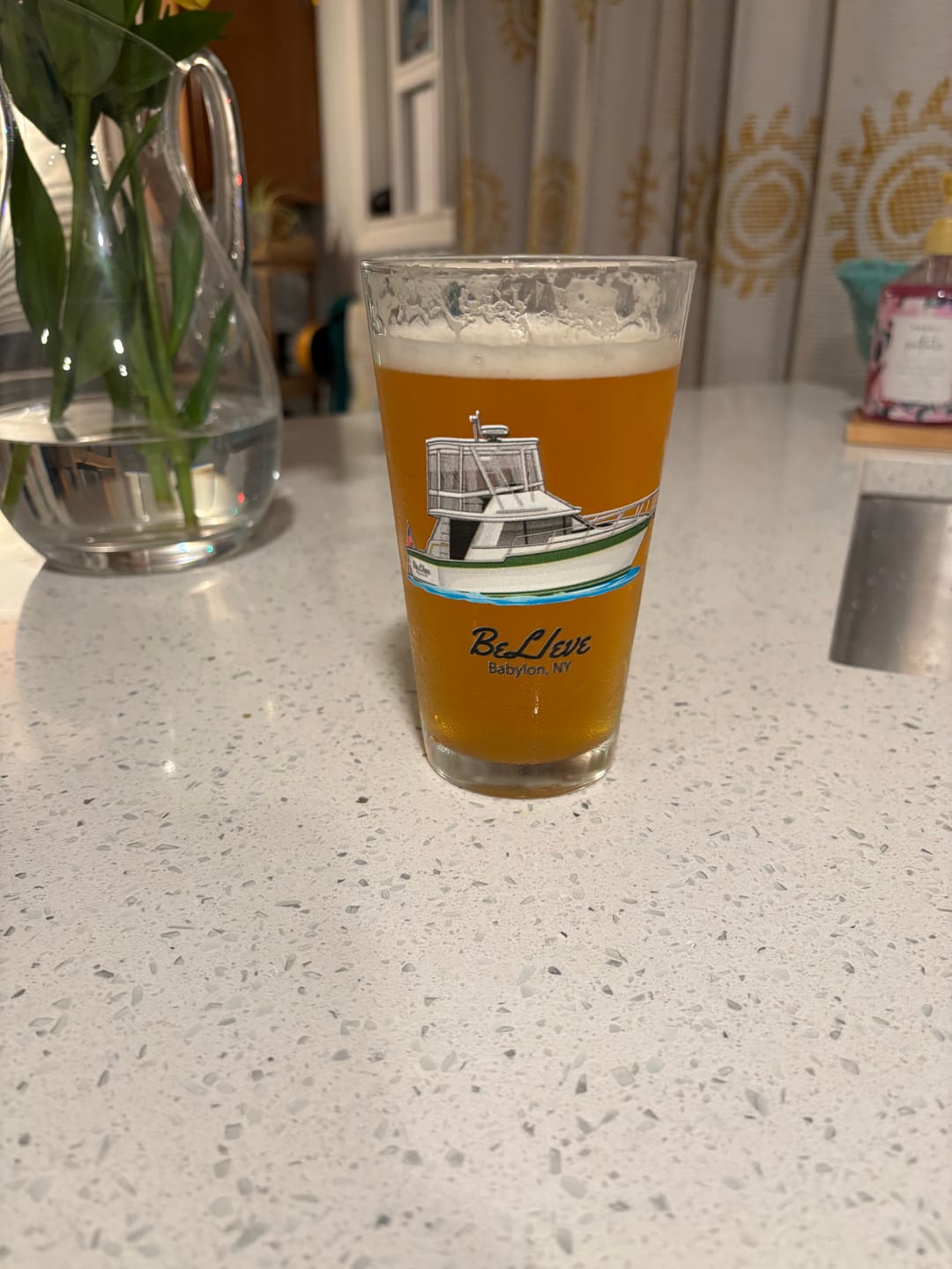 Customer photo review of Custom Kiss-Cut Boat Stickers
