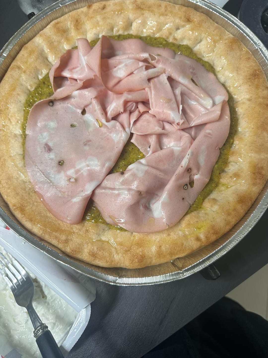 Customer photo review of Pizza SENZA GLUTINE E LATTOSIO