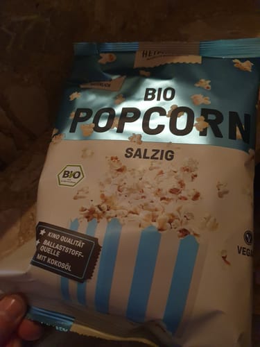 Customer photo review of Bio Popcorn Salzig