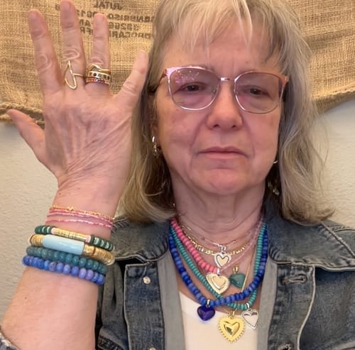 Customer photo review of Lovesick Necklace Set