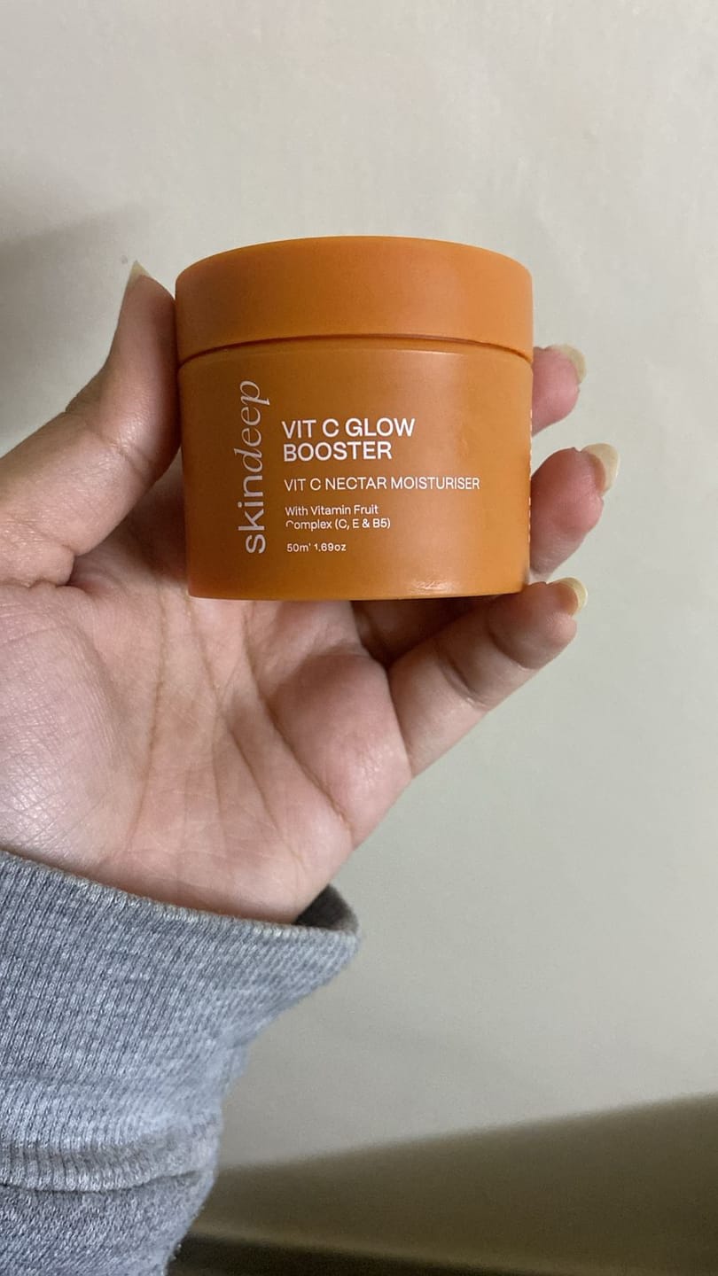Customer photo review of VIT C GLOW BOOSTER - Vitamin Nectar Moisturizer