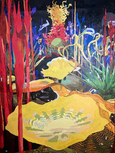 Customer photo review of Custom Paint by Numbers Kit for Personalized Artwork