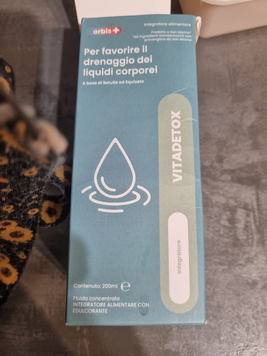 Kundrecension med bild av VITADETOX – För att dränera vätska ur kroppen (200 ml)