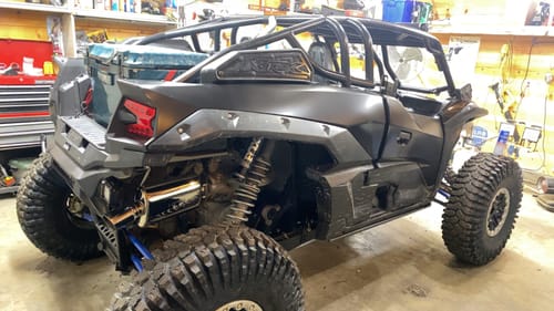 Customer photo review of RPM Teryx KRX 1000 Catless Slip On Sport Muffler KRF1000