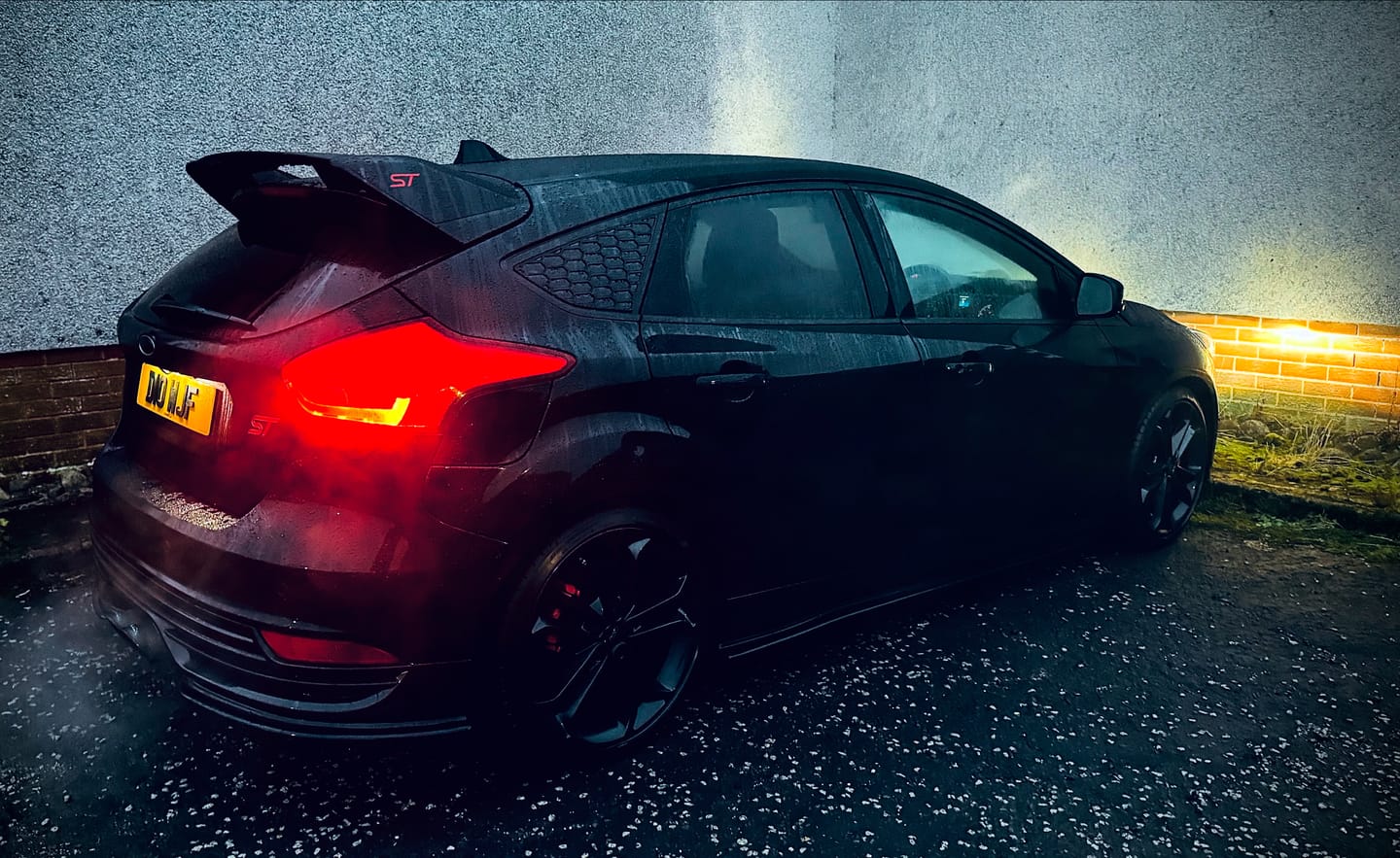 Customer photo review of 'Shark Fin' Aerial (Painted) - Mk3/3.5 Ford Focus / Mk8 Ford Fiesta