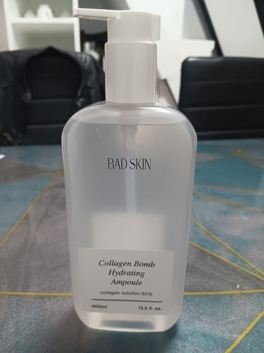 Customer photo review of Bad Skin™ Korean Collagen Bomb Hydrating Ampoule