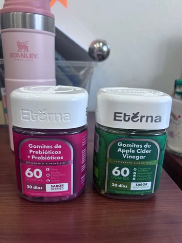 Customer photo review of Pack Vinagre de Manzana + Probióticos