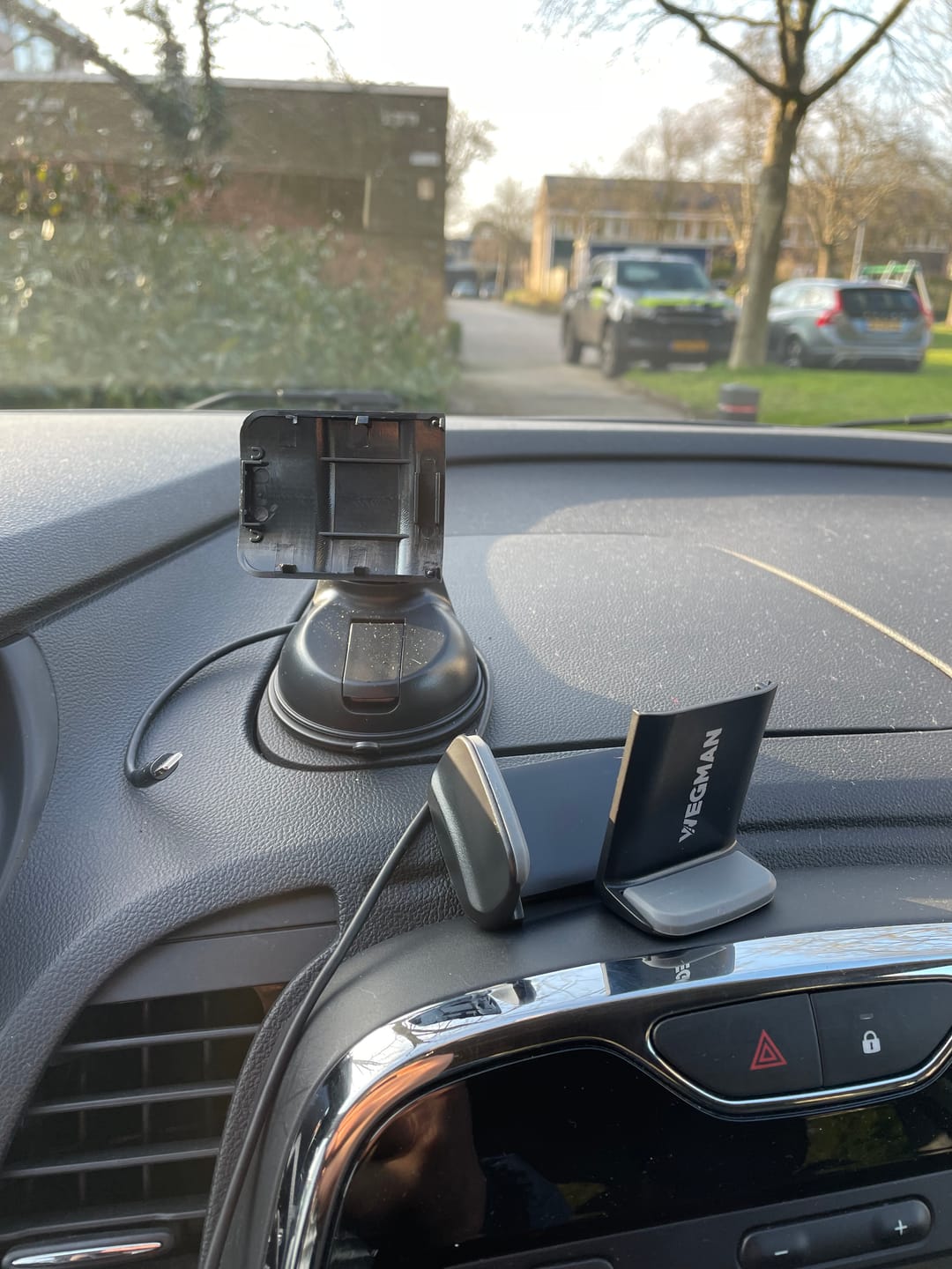 Customer photo review of WEGMAN™ Telefoonhouder met Zuignap