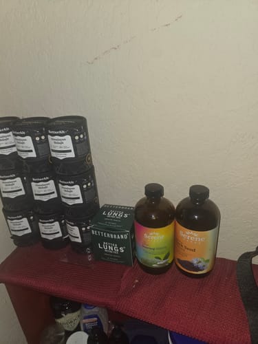 Customer photo review of Soursop Bitters & Black Seed Bitters Bundle