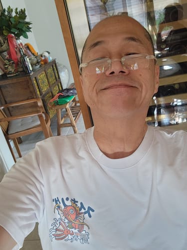 Customer photo review of Koi King T-Shirt