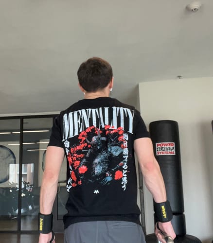 Customer photo review of 'SAMURAI IN PEACE' TEE