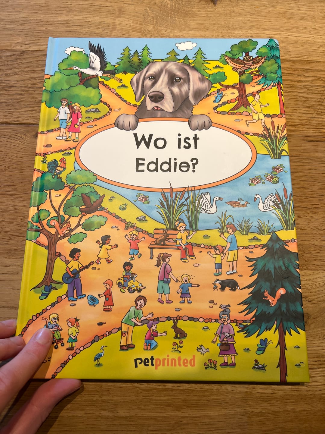 Customer photo review of Wo bist du? - Personalisiertes Hunde-Wimmelbuch