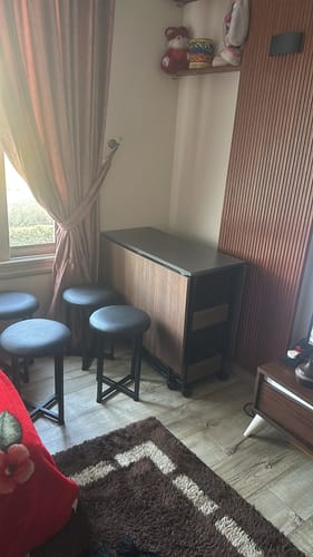 Customer photo review of ترابيزة سفرة مودرن ذات غالق للتحكم فى الحركة-stco10