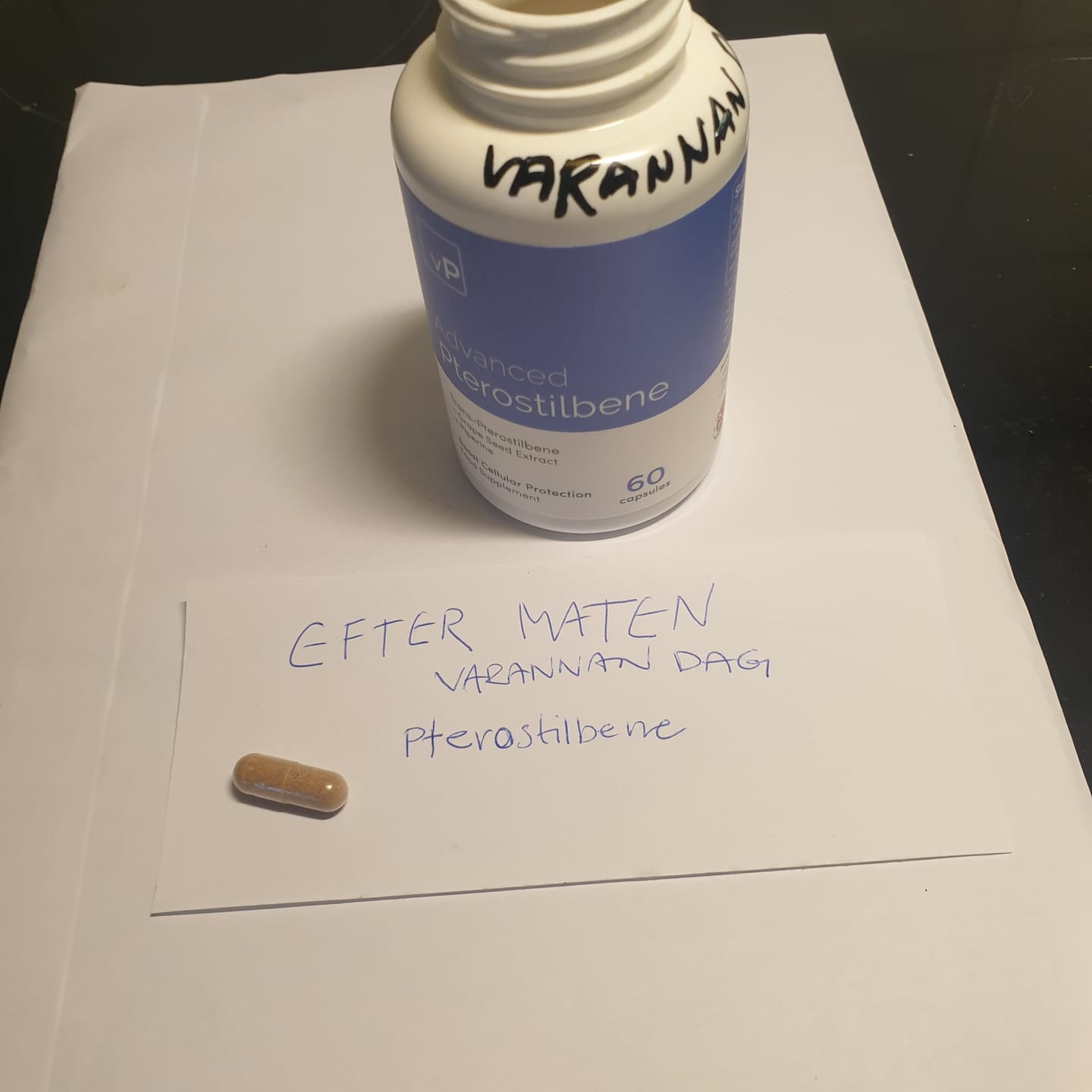Customer photo review of Advanced Pterostilbene