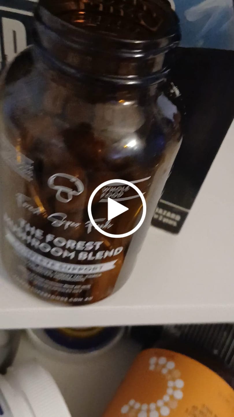 Customer video review of Mushroom Blend Capsules