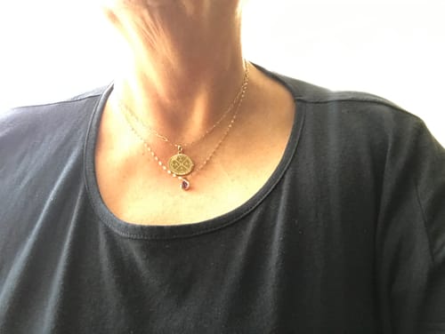 Customer photo review of Essentials Snake Chain Necklace