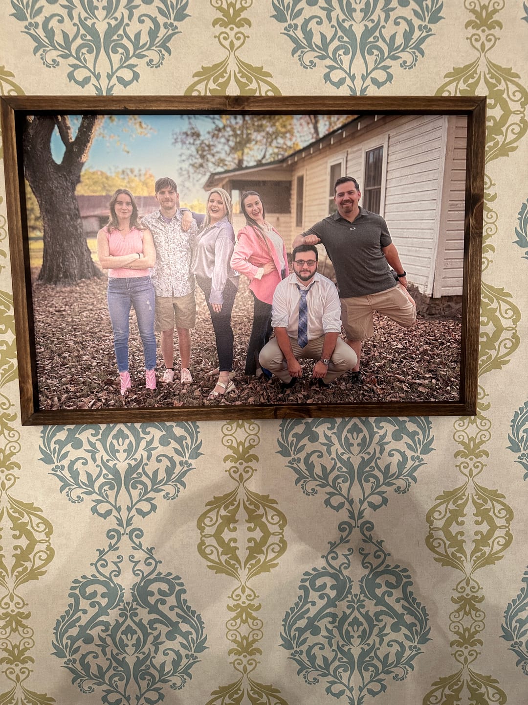 Customer photo review of Framed photo