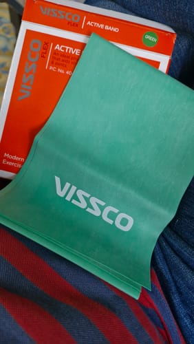 Customer photo review of Active Band | Physical Resistance Band for Exercise, Workouts, Gym, Stretching, Yoga | Muscles & Joints Strengthener