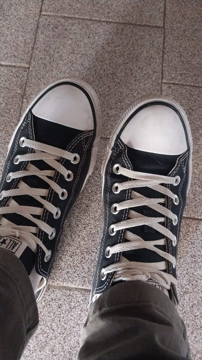Customer photo review of Zapatillas Converse Chuck Taylor Core Negro