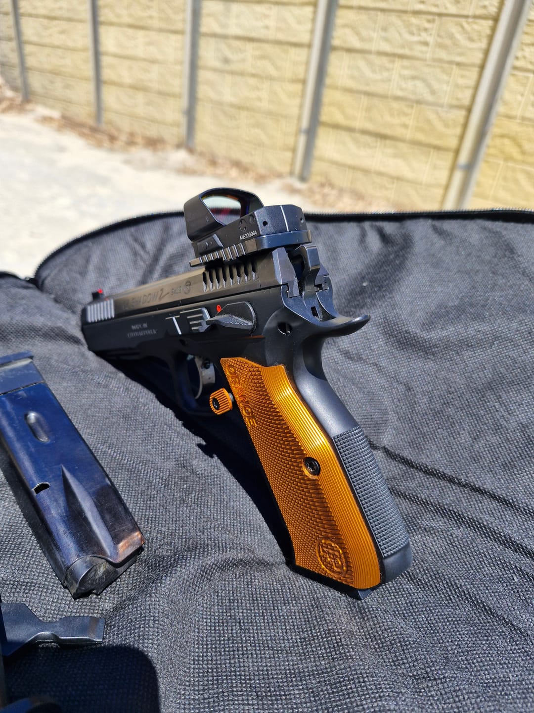 Customer photo review of CZ Shadow 2 | Dovetail Red Dot Optic Mount