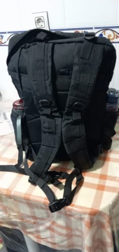 Customer photo review of Bug-Out-Bag 25L Schwarz - US Assault, Multifunktional, Robustes Material