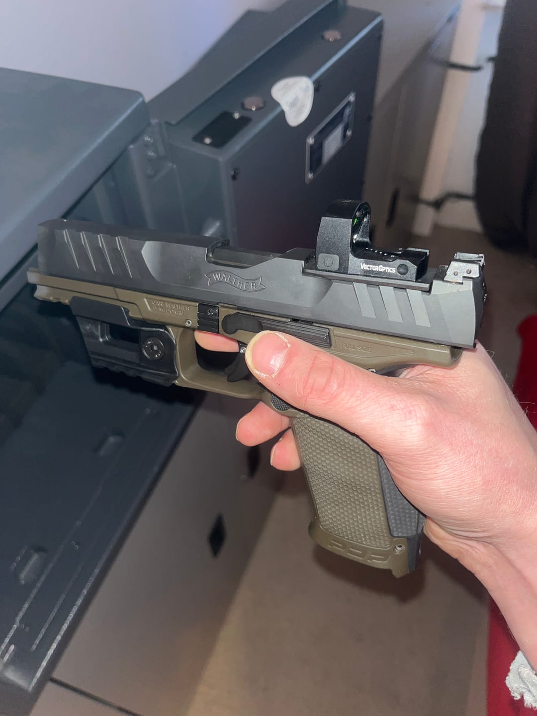 Customer photo review of Vector Optics SCRD-M43 Frenzy-S 1x17x24 MOS Multi Reticle
