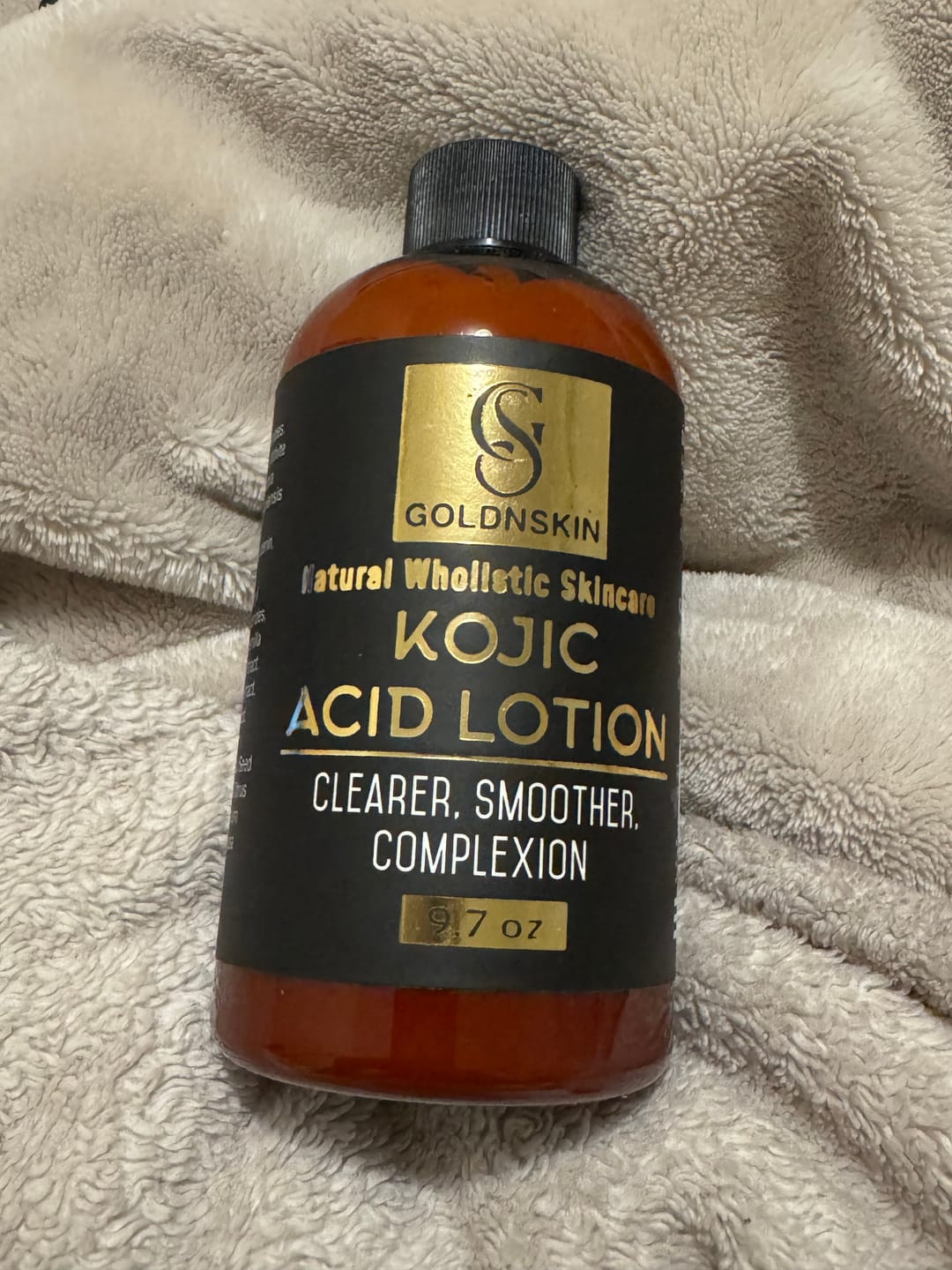 Customer photo review of Kojic Acid  Brightening  Body Lotion