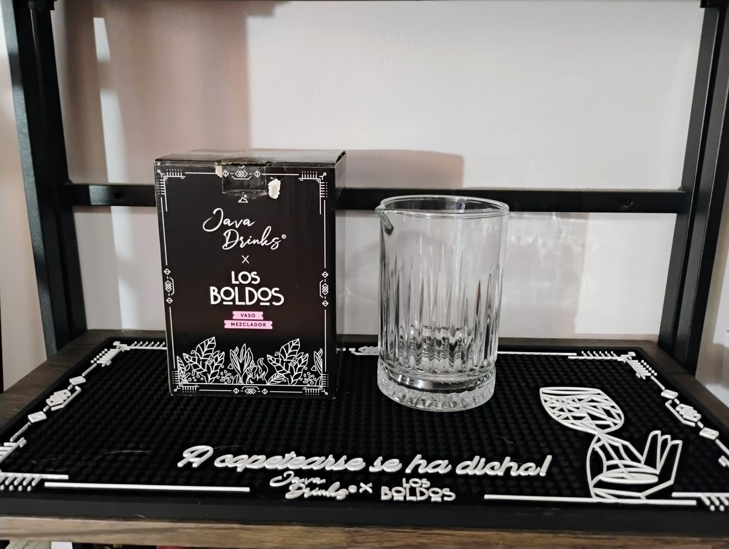 Customer photo review of Vaso Mezclador - Java Drinks
