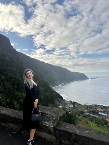 Customer photo review of Jet Set Medium Saffiano Leather Crossbody Bag (BLACK)