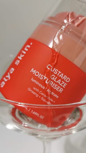 Customer photo review of Custard Glaze Moisturiser
