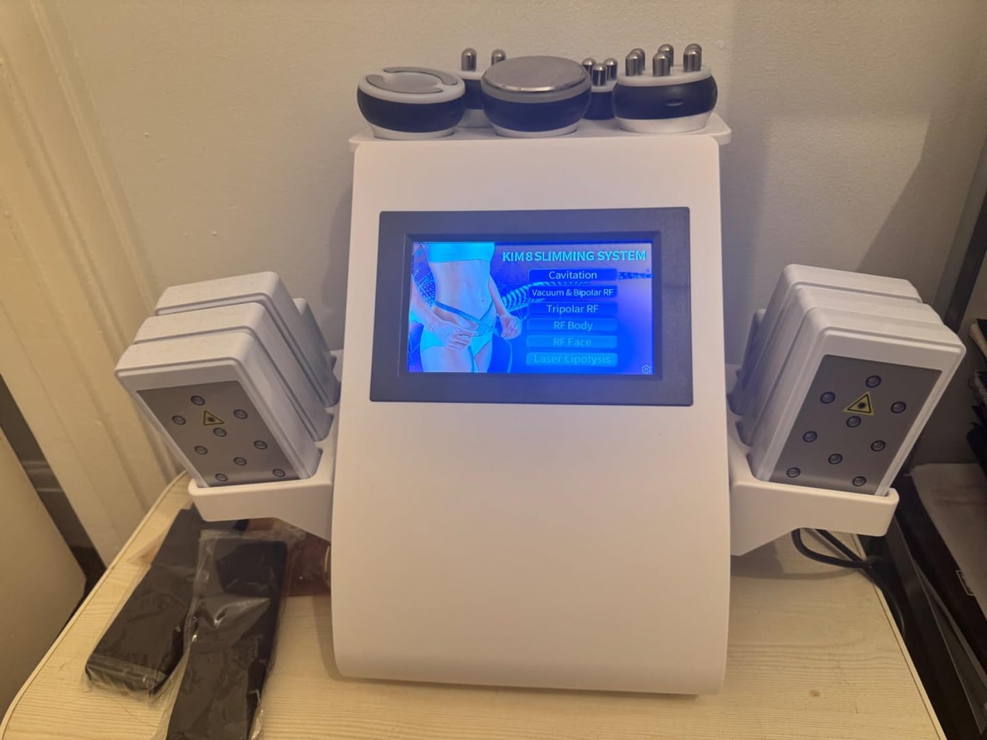 Customer photo review of 30K Cavitation Machine 6 in 1 for Fat Blasting