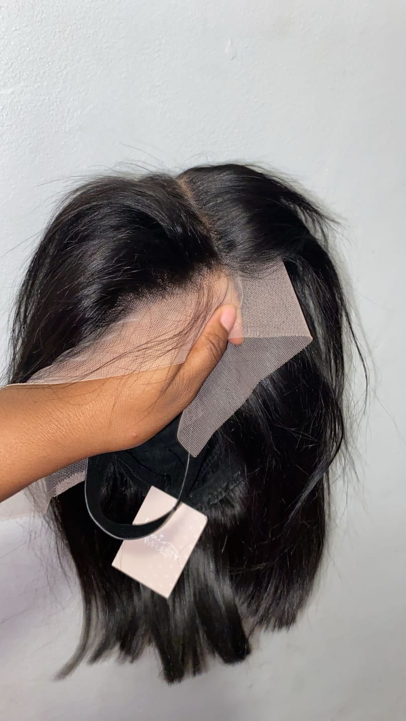 Customer photo review of KAMO - Brazilian 13x4 Lace Front Wig