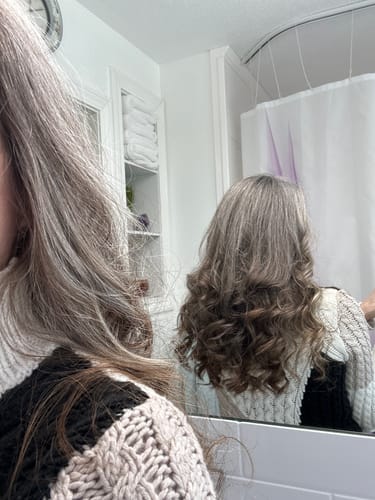 Customer photo review of Weightless Volumizing Conditioner