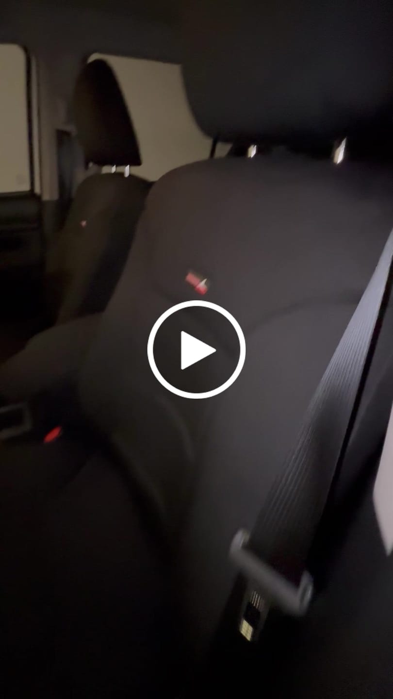 Customer video review of Sharkskin Seat Covers for Toyota Hilux SR / SR5 (July/2015-ON)