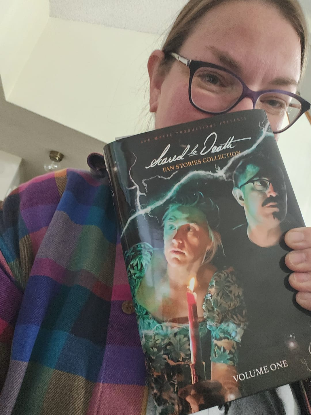 Customer photo review of Scared To Death Book Vol One UNSIGNED