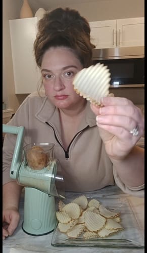 Customer photo review of 5 in 1 Gourmet Cheese Grater