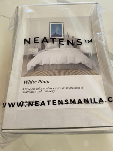Customer photo review of Plain White