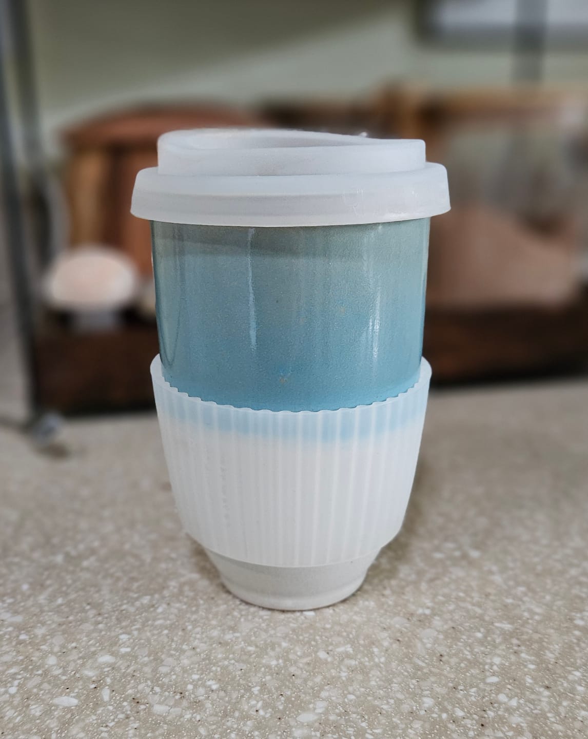 Customer photo review of Lagoon Cup (Includes Lid & Band)