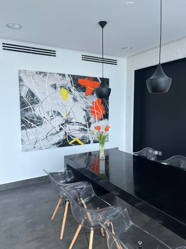 Customer review photo for Abstract Expressionist Art #AEA006
