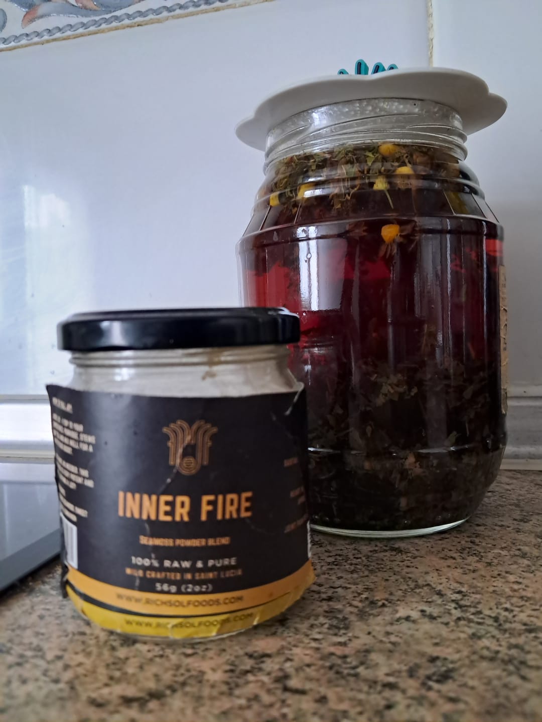 Customer photo review of Inner Fire Seamoss Powder Blend