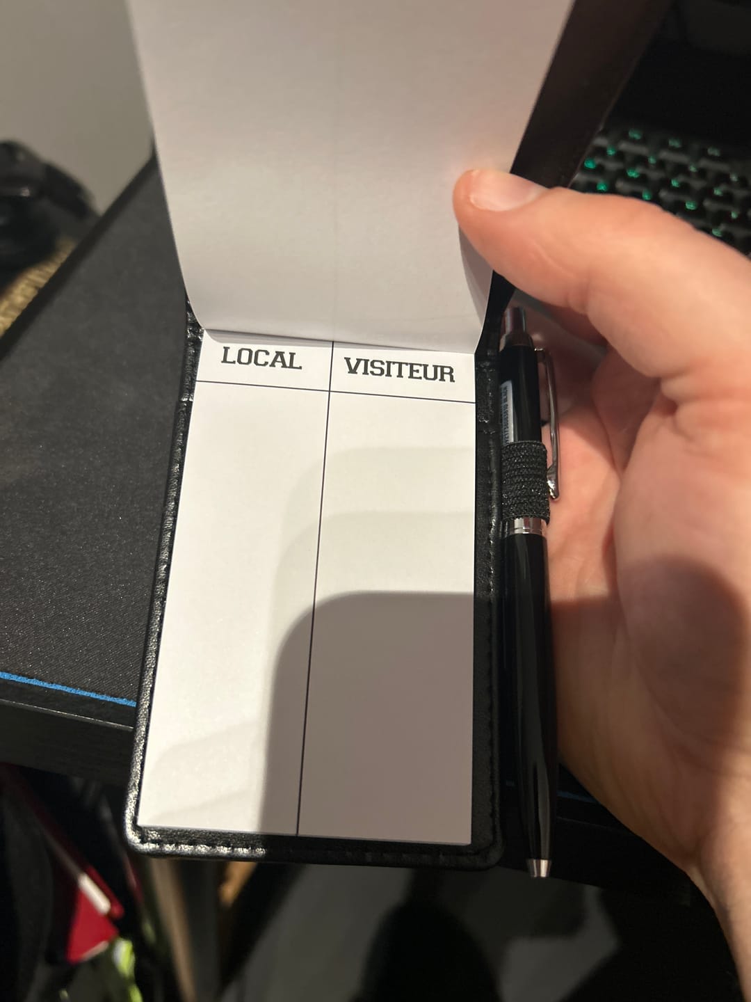 Customer photo review of REFEREE RIOT PAD