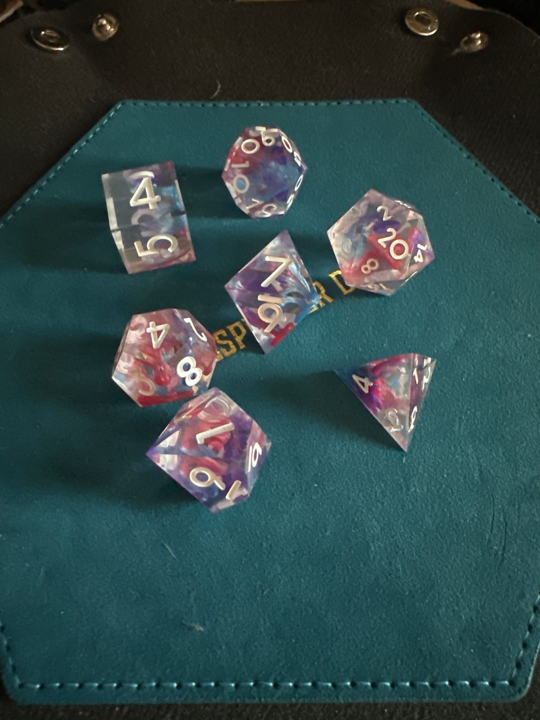 Customer photo review of Sharp Edge Mystery Dice